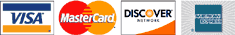 We accept Visa, MasterCard, Discover, and CareCredit