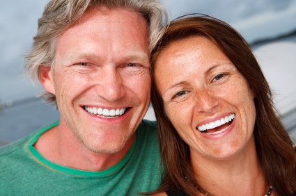 Image of smiling patients