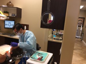 Advanced Technology being shown at inland dental center