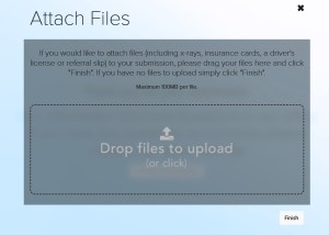 trufrom screenshot to attach files